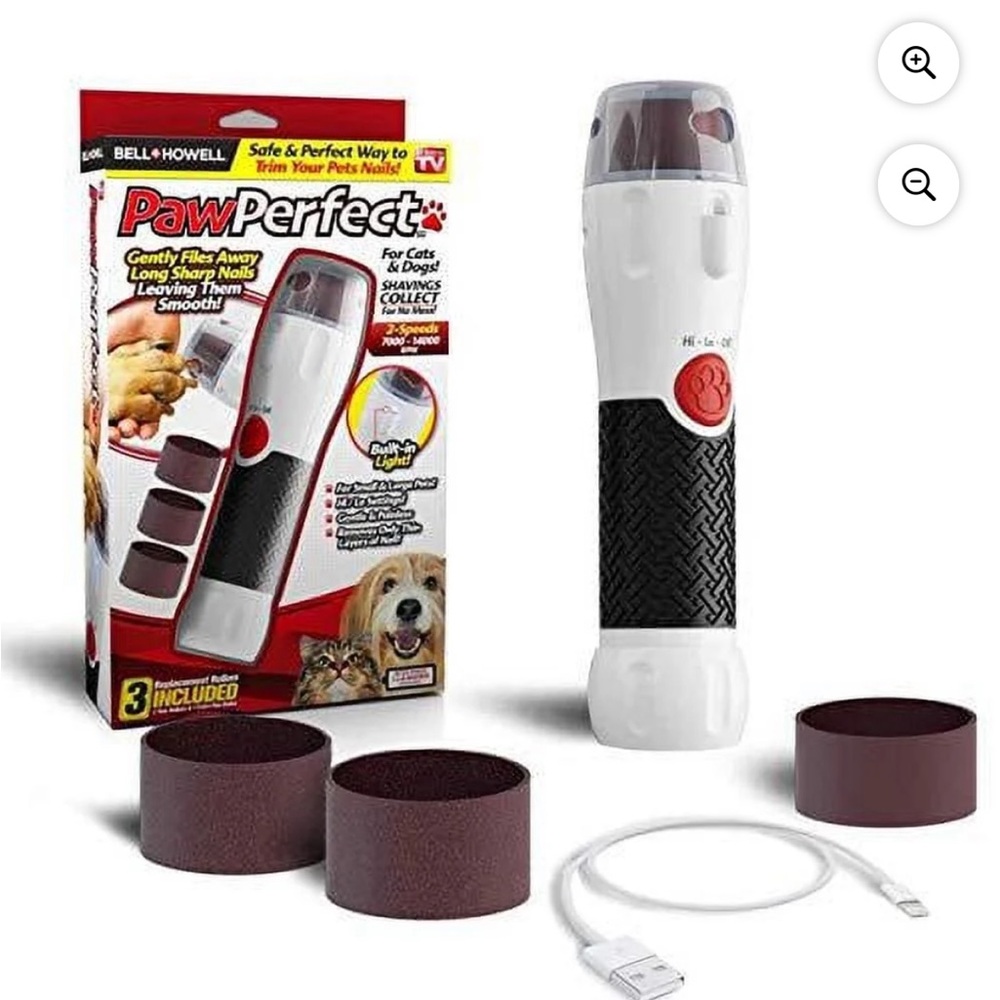 Bell + Howell PawPerfect Pet Nail Grinder